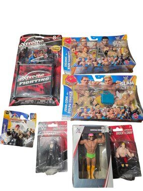 Mattel WWE Large Lot New Action Figures Toys